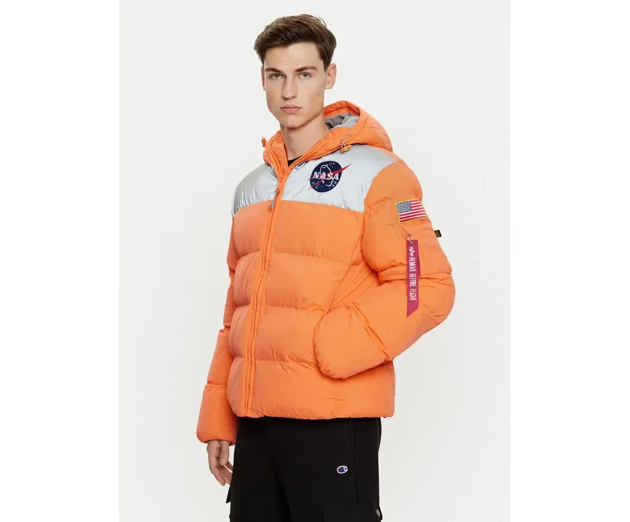 obrazek 1 Alpha Industries Kurtka zimowa 148135 Pomarańczowy Regular Fit