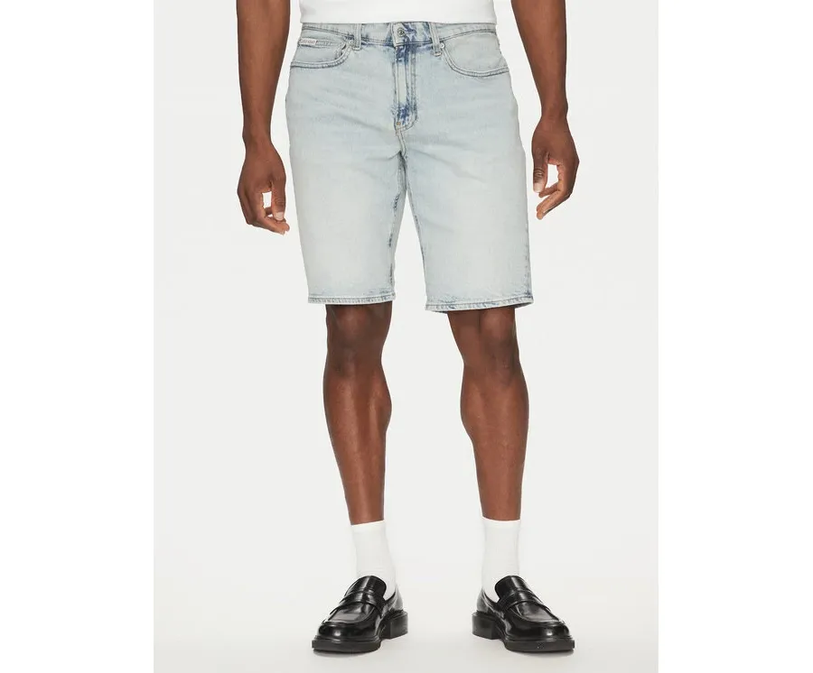 obrazek 1 Calvin Klein Jeans Szorty jeansowe J30J327185 Niebieski Regular Fit