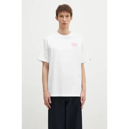 Zdjęcie Billionaire Boys Club t-shirt bawełniany Small Arch Logo Highlight męski kolor biały z nadrukiem BC008