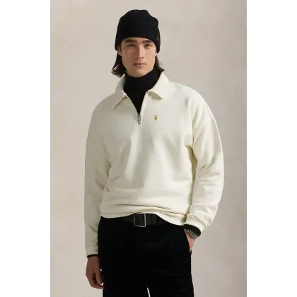 Zdjęcie Polo Ralph Lauren sweter bawełniany kolor beżowy 710961601