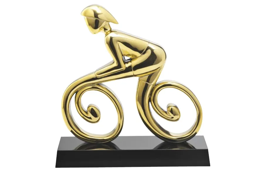 picture 1 Cyclist - Italian statuette Astra Argenti