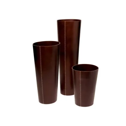 Zdjęcie Nowoczesna donica ze skóry