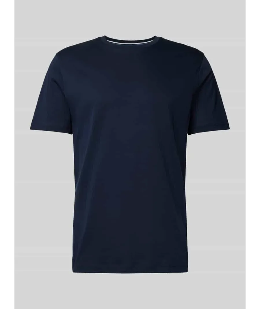 obrazek 1 T-shirt z prążkowanym okrągłym dekoltem