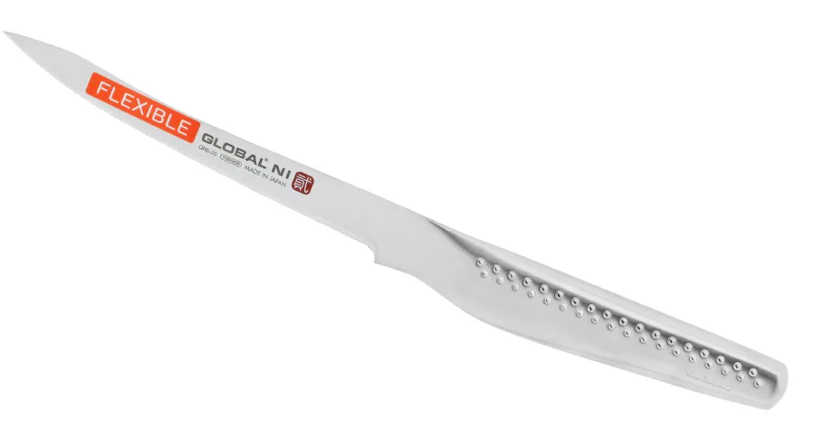 obrazek 1 Global NI Ząbkowany nóż do pomidorów 12,5 cm