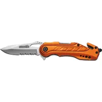 Picture A beautiful universal knife with an orange handle