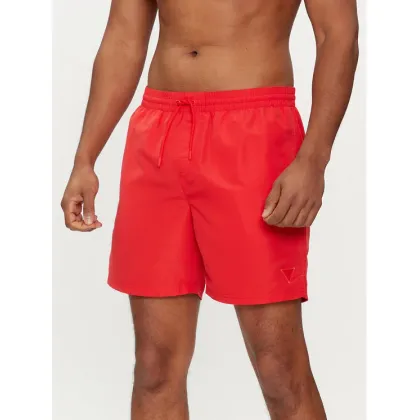 Zdjęcie Guess Szorty kąpielowe F4GT01 WG282 Czerwony Regular Fit