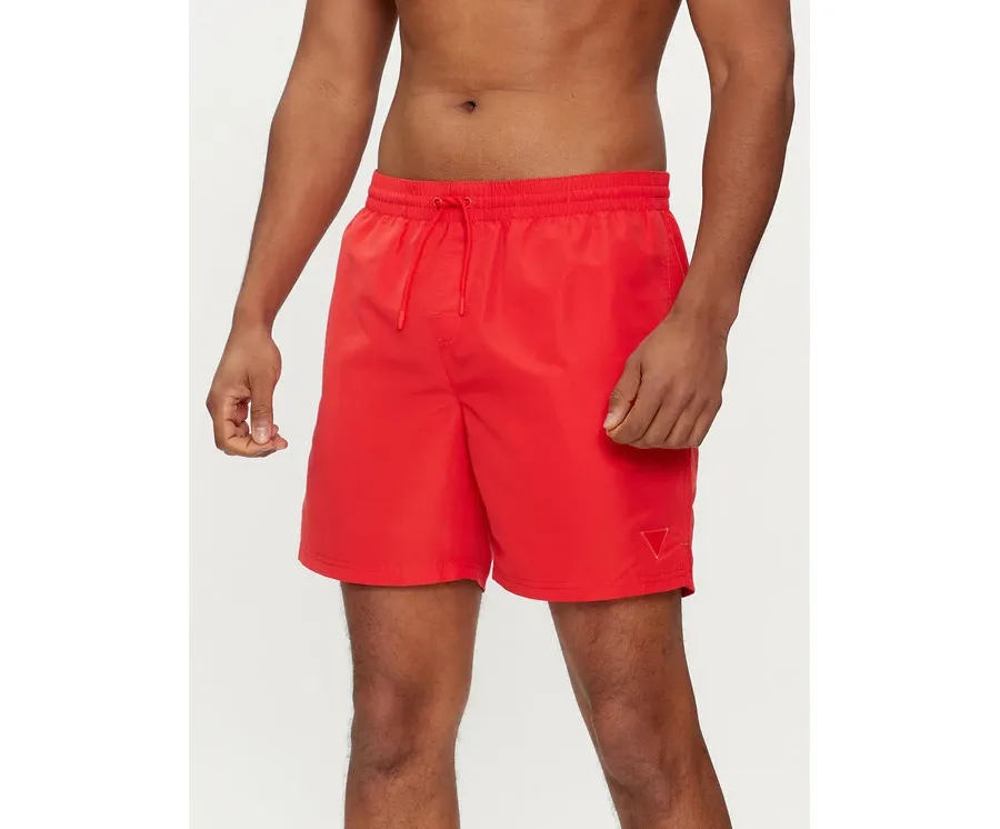 obrazek 1 Guess Szorty kąpielowe F4GT01 WG282 Czerwony Regular Fit