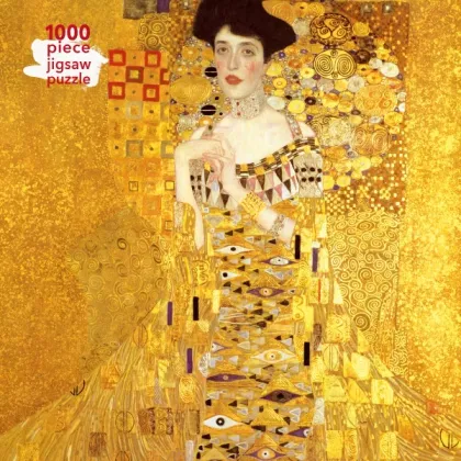 Zdjęcie Puzzle dla dorosłych Gustav Klimt: Adele Bloch Bauer - Flame Tree Publishing