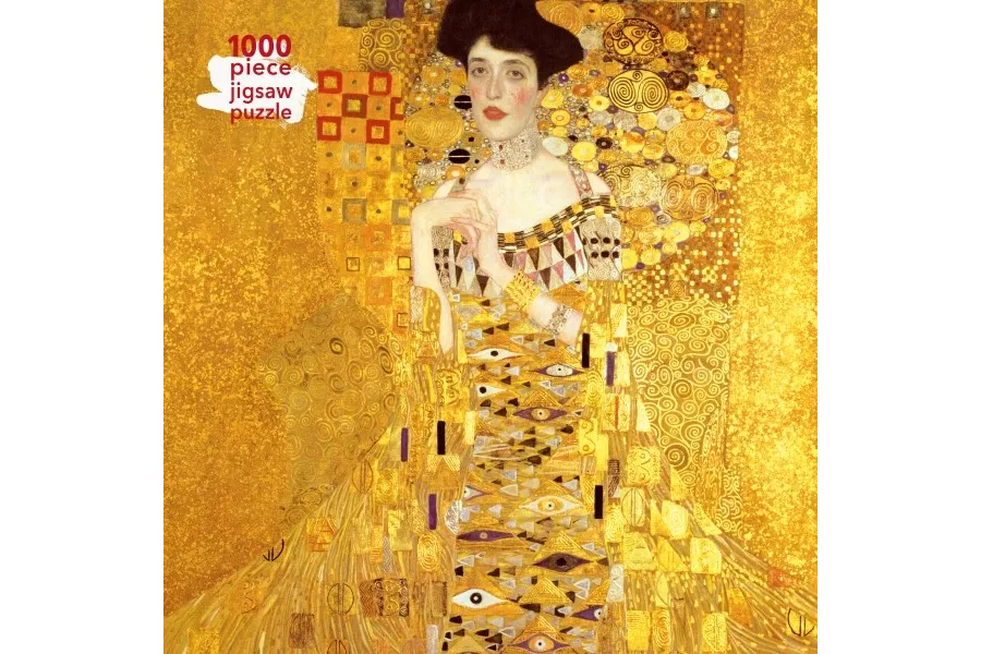 obrazek 1 Puzzle dla dorosłych Gustav Klimt: Adele Bloch Bauer - Flame Tree Publishing