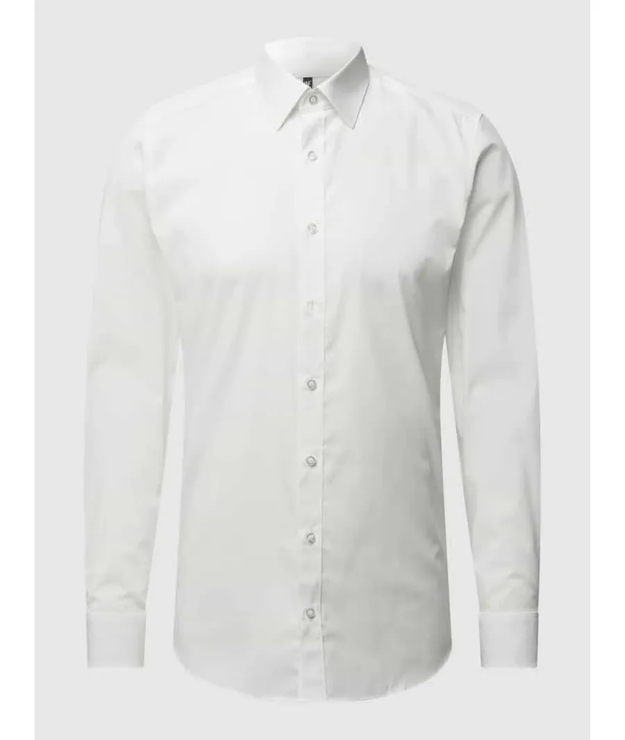 obrazek 1 Koszula biznesowa o kroju slim fit z popeliny