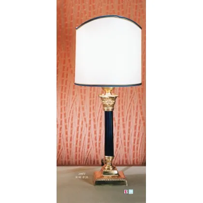 Picture Beautiful, stylish Empire lamp with a Murano glass tube – Il Paralume Marina