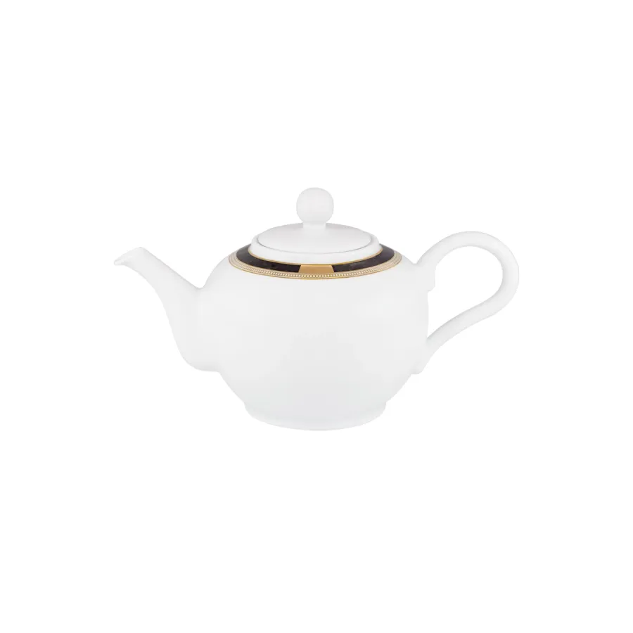 obrazek 4 Prestiżowy kawowy komplet dla 6 osób ze spodkami z porcelany - Porcel