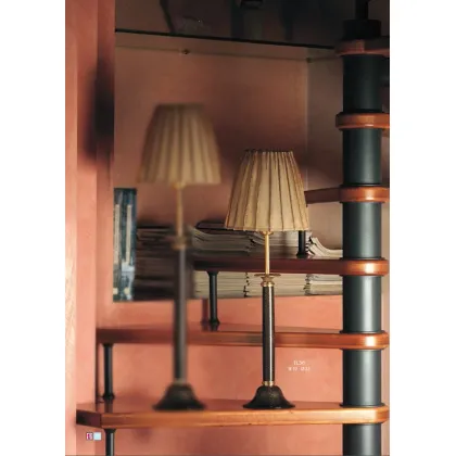 Zdjęcie Lampa z czarno-złotego szkła Murano ze stożkowym kloszem - Il Paralume Marina