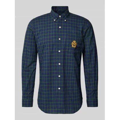 Zdjęcie Koszula casualowa o kroju classic fit z wyhaftowanym logo