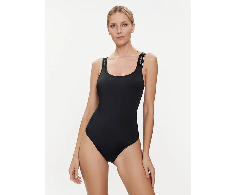 obrazek 1 Calvin Klein Swimwear Strój kąpielowy KW0KW02422 Czarny
