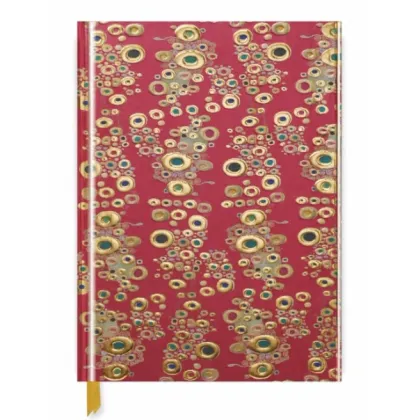 Zdjęcie Elegancki szkicownik (Klimt: Fragment pocałunku) - Flame Tree Publishing