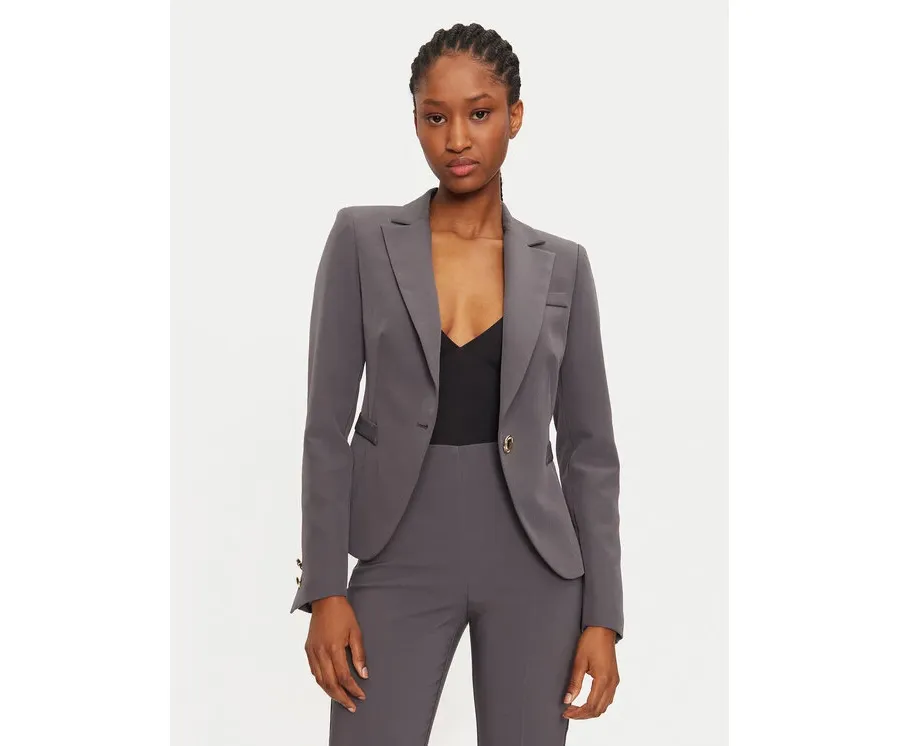 obrazek 1 Rinascimento Marynarka 1000769226573 Szary Regular Fit