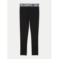 Zdjęcie Karl Lagerfeld Kids Legginsy Z30202 S Czarny Slim Fit