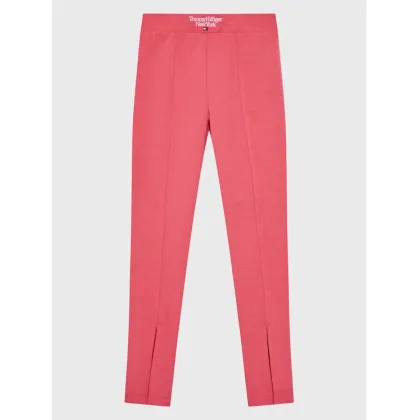 Zdjęcie Tommy Hilfiger Legginsy Graphic KG0KG07062 M Różowy Slim Fit