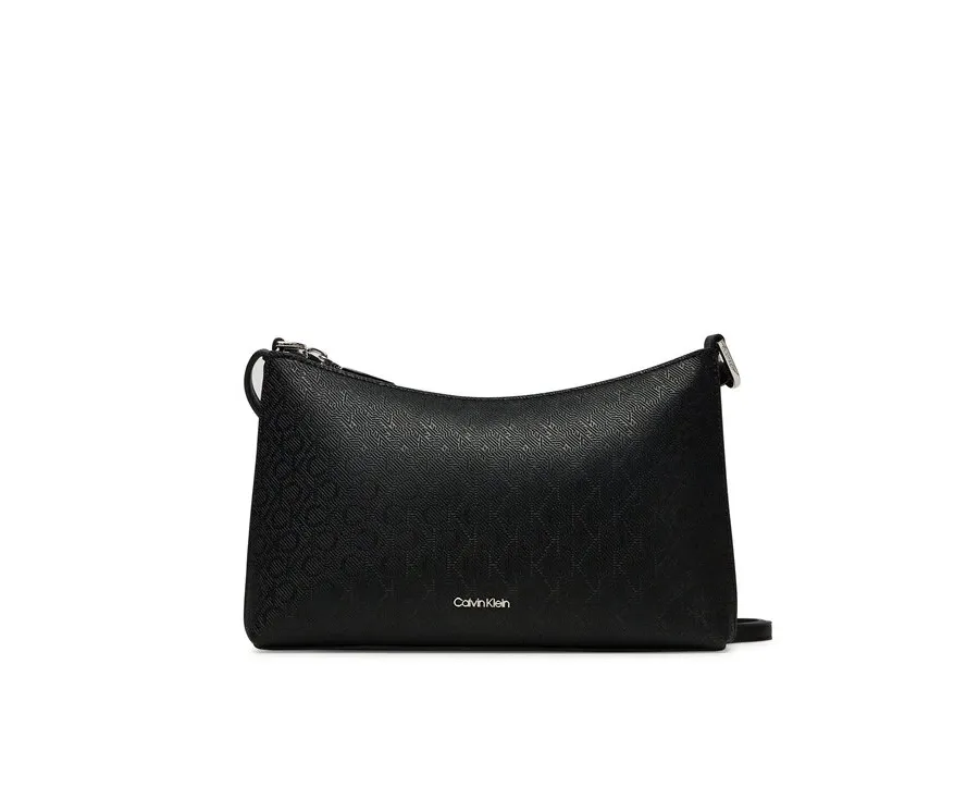 obrazek 1 Calvin Klein Torebka Ck Must Aop Conv Logo Jqd Strap LV04F3099G Czarny