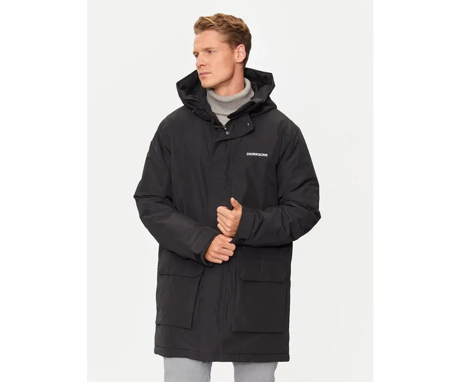 obrazek 1 Didriksons Parka Danny 505802 Czarny Regular Fit
