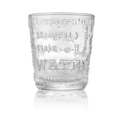 Zdjęcie Stylowa przezroczysta szklanka do wody o oryginalnym designie – IVV