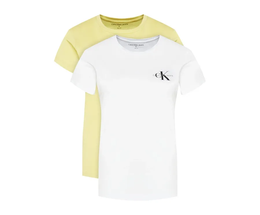 obrazek 1 Calvin Klein Jeans Komplet 2 t-shirtów J20J219734 Kolorowy Slim Fit