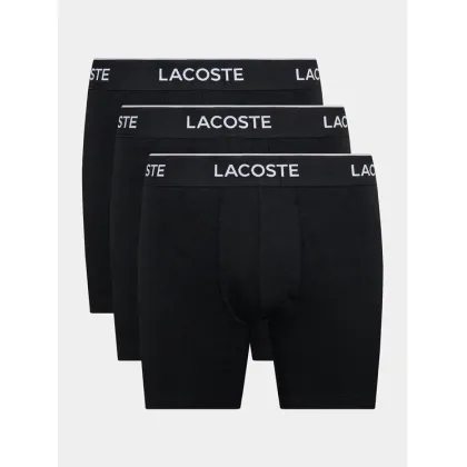 Zdjęcie Lacoste Komplet 3 par bokserek 6H3420 Czarny Regular Fit