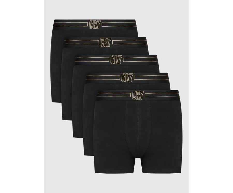 obrazek 1 Cristiano Ronaldo CR7 Komplet 5 par bokserek Basic 8106-49-2403 Czarny