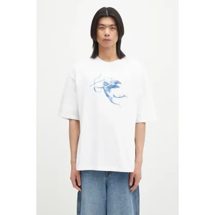 Zdjęcie Fiorucci t-shirt bawełniany Cupid Print Relaxed Fit kolor biały z nadrukiem U02SPTSH101CJ01WH08