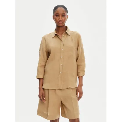 Zdjęcie Marella Koszula Boboli1 2515111232 Beżowy Regular Fit