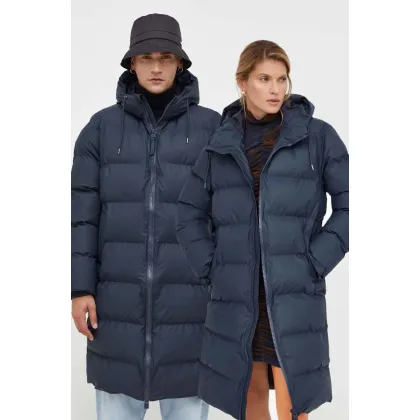 Zdjęcie Rains kurtka 15130 Jackets kolor granatowy zimowa