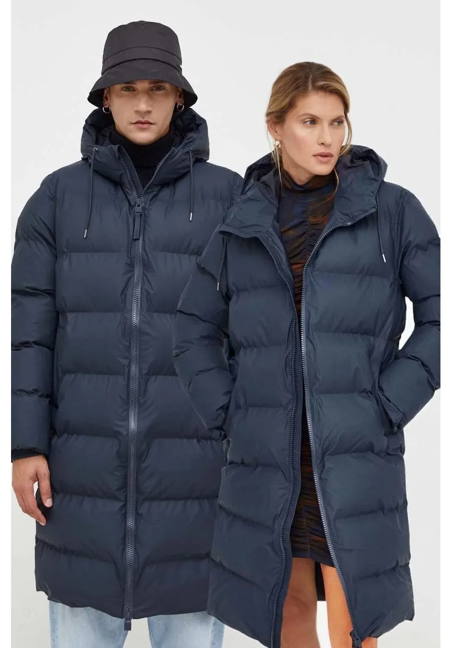 obrazek 1 Rains kurtka 15130 Jackets kolor granatowy zimowa