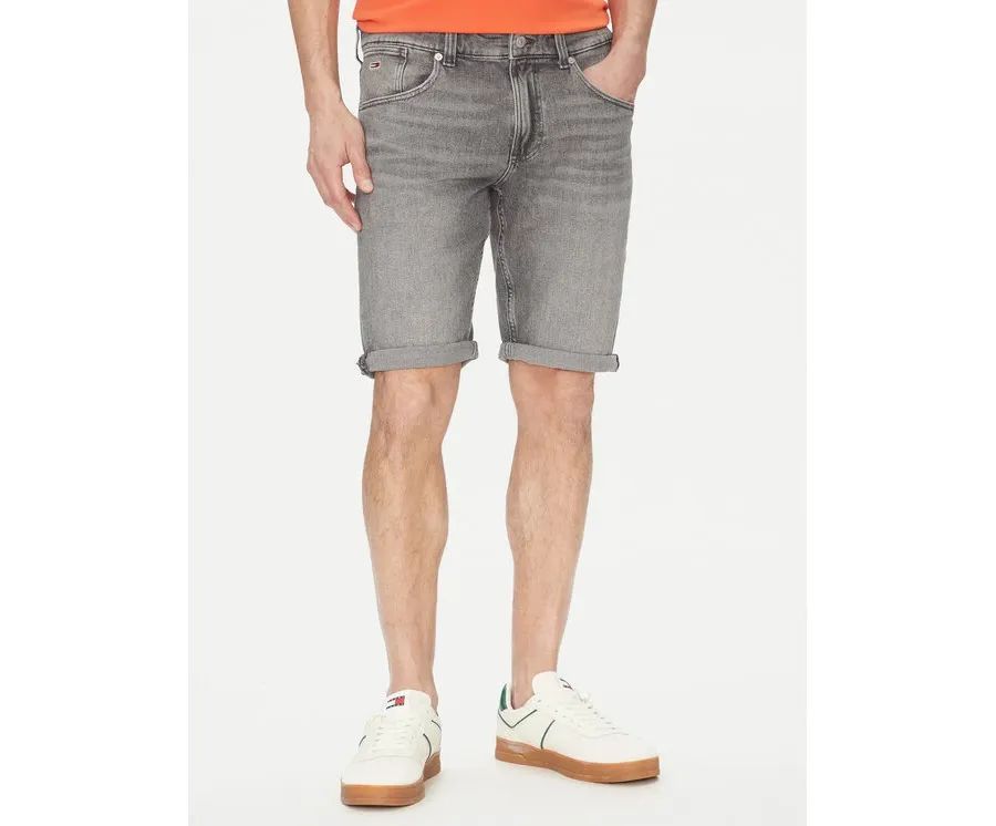 obrazek 1 Tommy Jeans Szorty jeansowe Ronnie DM0DM20946 Szary Slim Fit