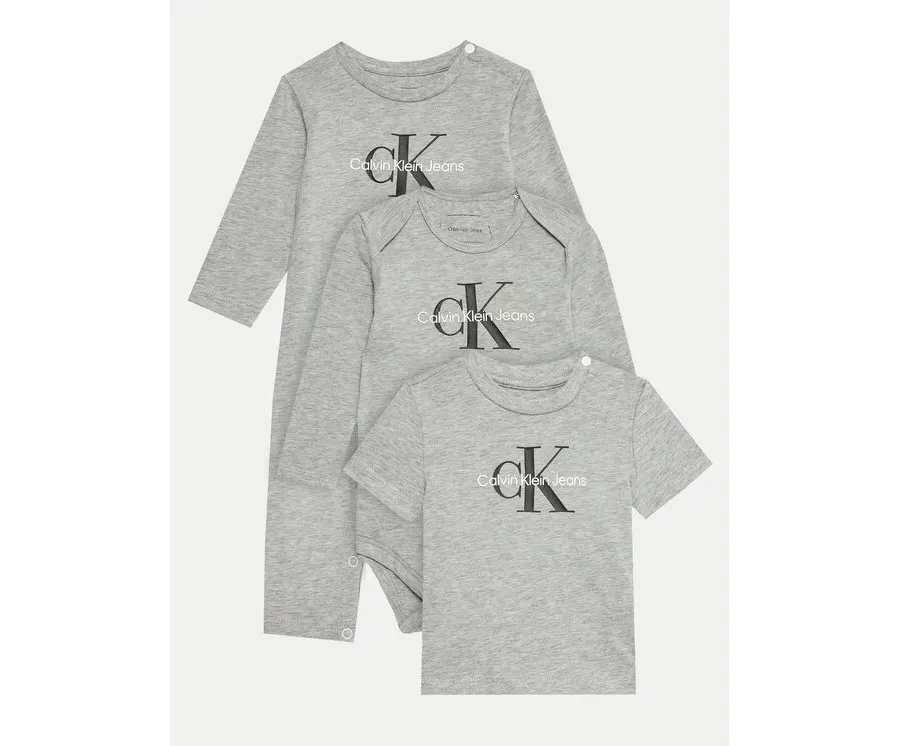 obrazek 1 Calvin Klein Jeans Komplet dziecięcy IN0IN00212 Szary Regular Fit