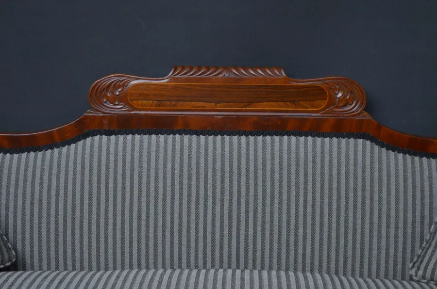 obrazek 4 Bardzo elegancka sofa mahoniowa William IV - antyk
