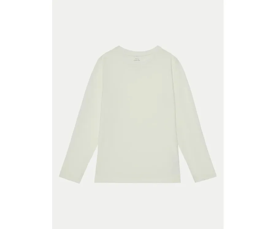 obrazek 1 NAME IT Bluzka 13238698 Écru Regular Fit