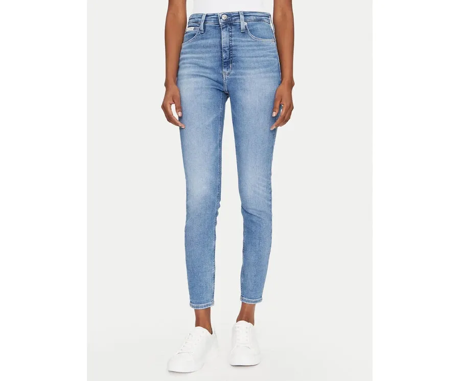 obrazek 1 Calvin Klein Jeans Jeansy J20J225144 Niebieski Super Skinny Fit