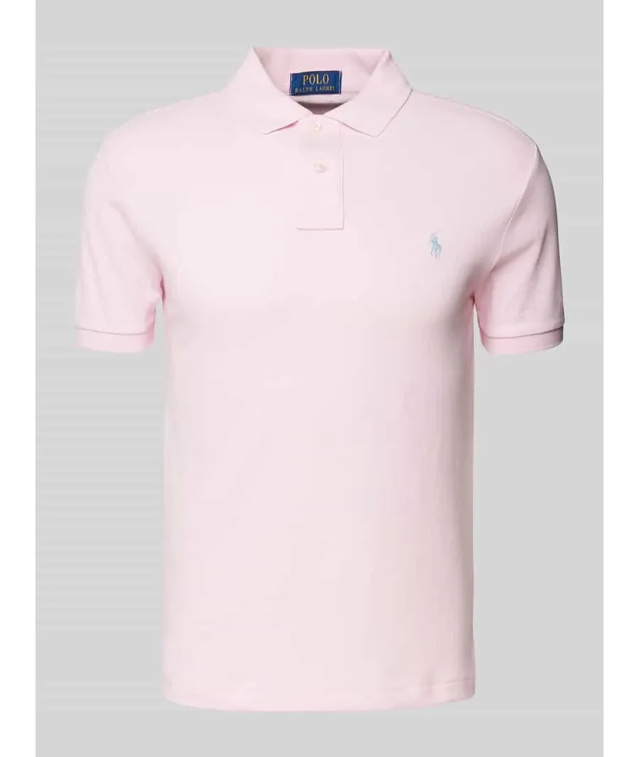 obrazek 1 Polo Ralph Lauren Polo 710536856453 Różowy Slim Fit
