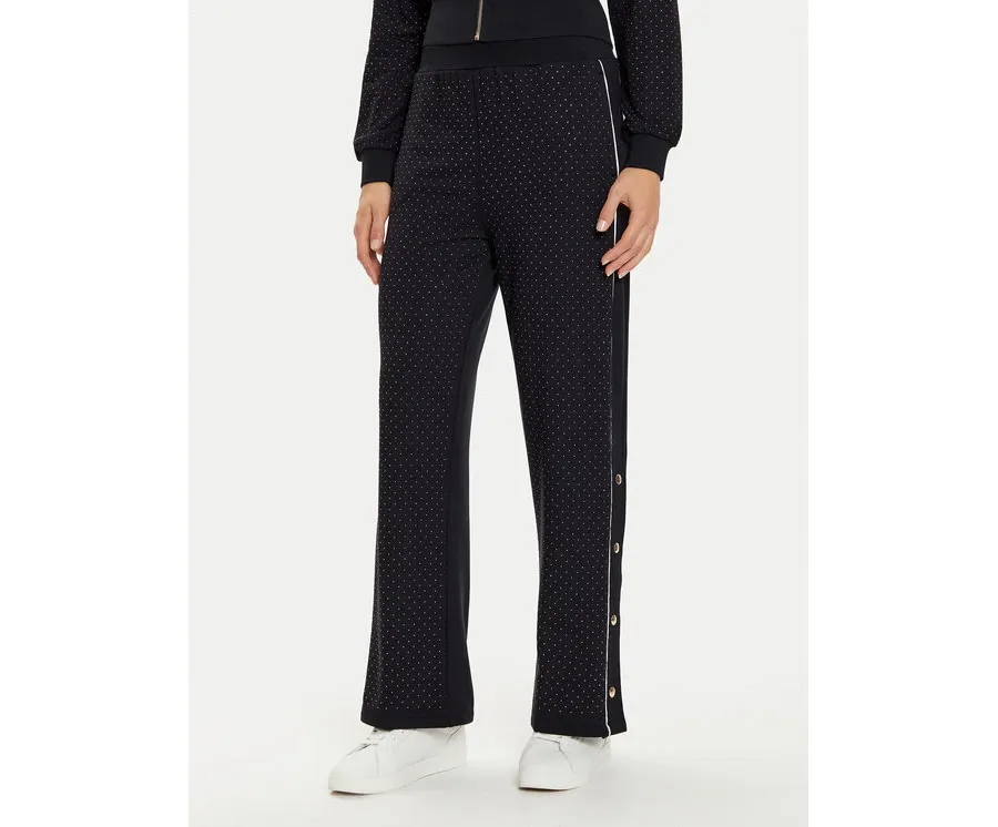 obrazek 1 Liu Jo Spodnie dresowe TF4272 FS576 Czarny Regular Fit