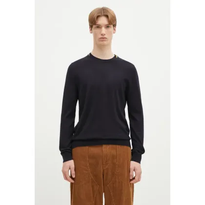 Zdjęcie Paul Smith sweter wełniany męski kolor granatowy lekki M1R-251Z-P02094
