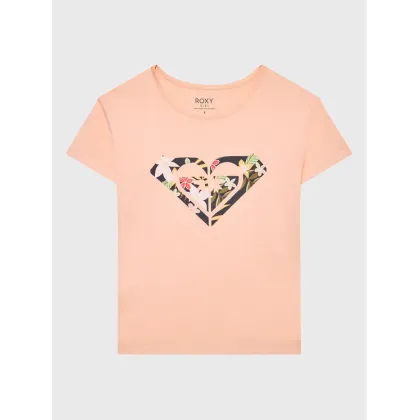 Zdjęcie Roxy T-Shirt Day And Night ERGZT03954 Pomarańczowy Regular Fit