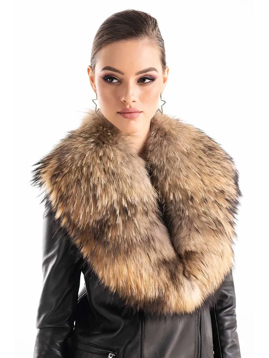 picture 6 Luxurious elegant fox / raccoon fur collar - A&A Vesa