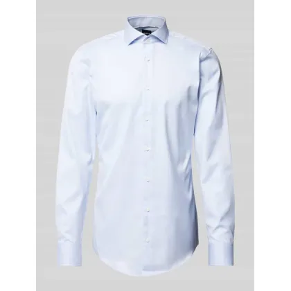 Zdjęcie Koszula biznesowa o kroju slim fit z diagonalu