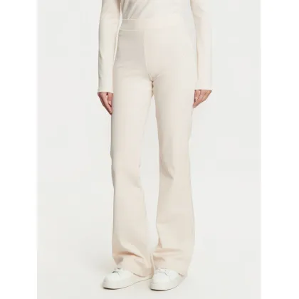 Zdjęcie Guess Spodnie dzianinowe V5RB06 KCLH0 Écru Regular Fit