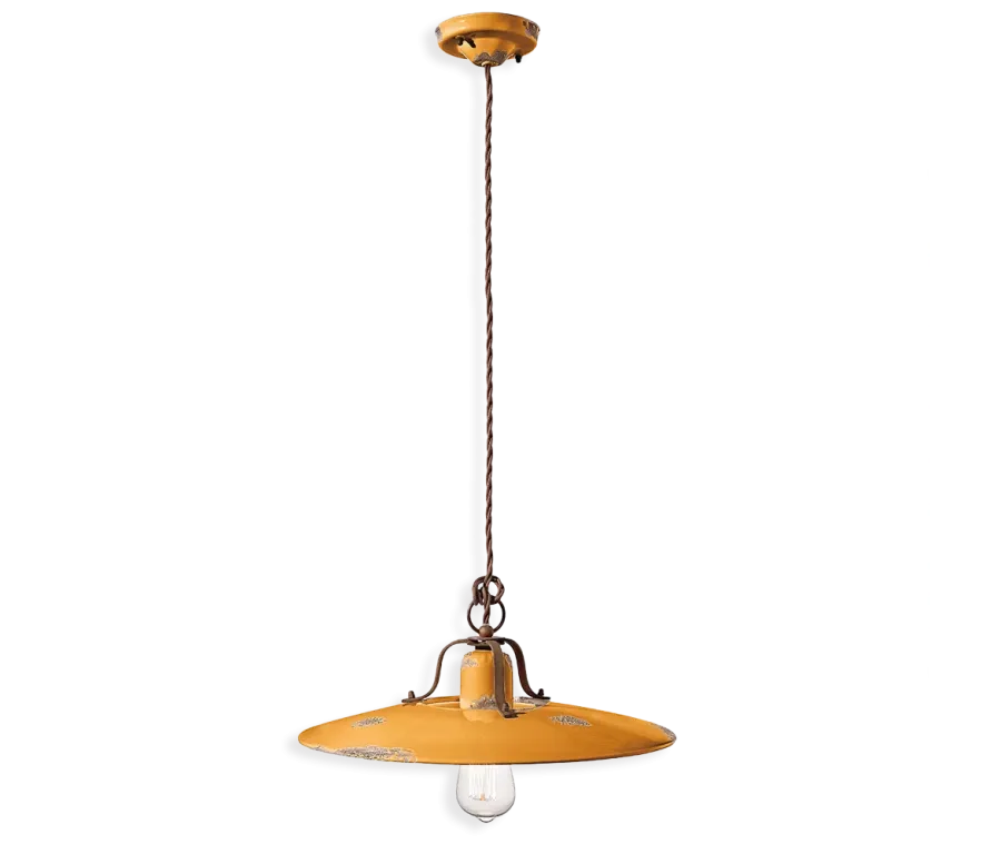 obrazek 4 Elegancka włoska lampa wisząca retro