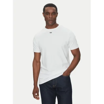 Zdjęcie KARL LAGERFELD T-Shirt 755058 552235 Biały Regular Fit