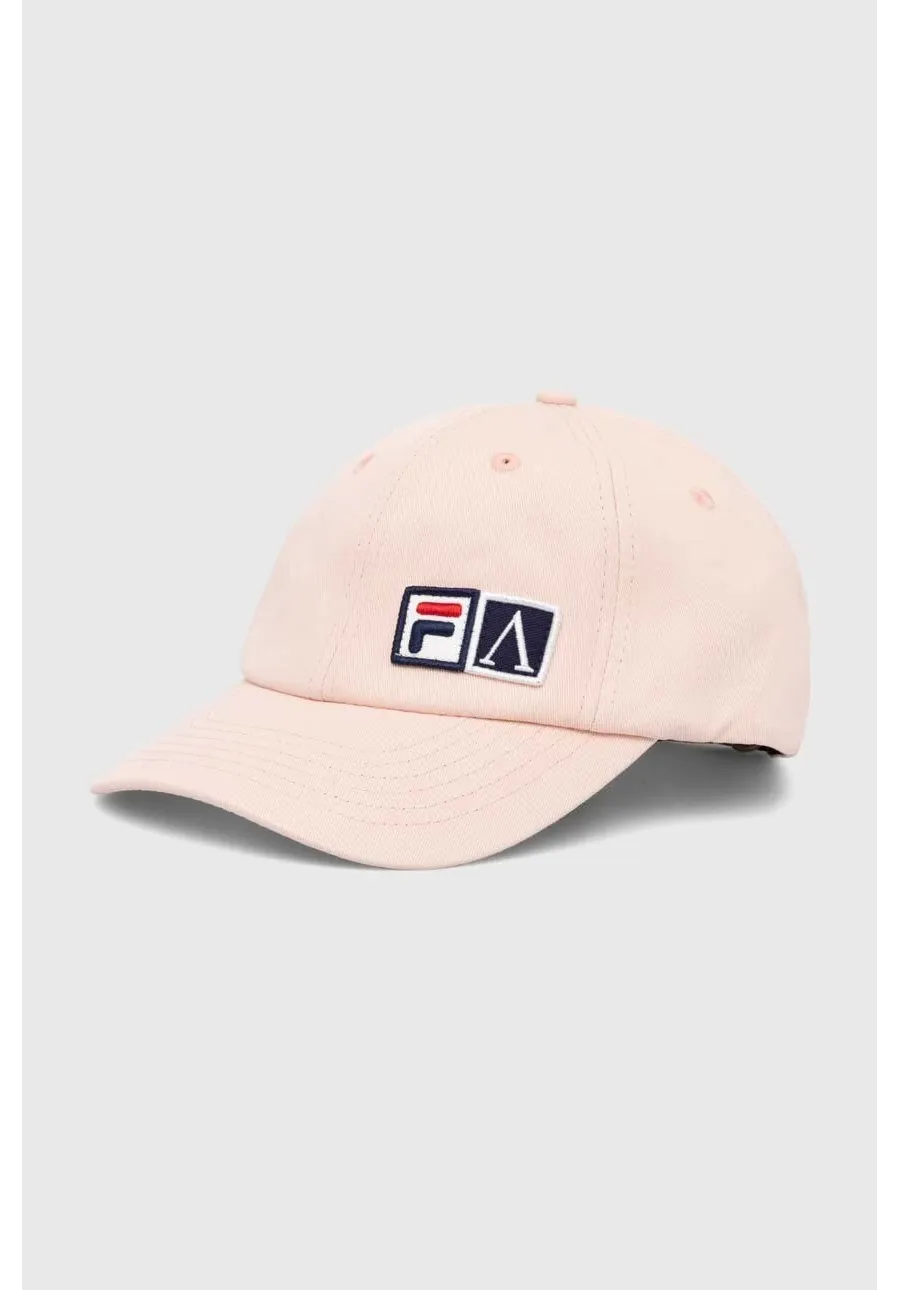 obrazek 1 Fila czapka z daszkiem bawełniana Fila x Aries Cap kolor różowy z aplikacją 42PS24HA010122270227