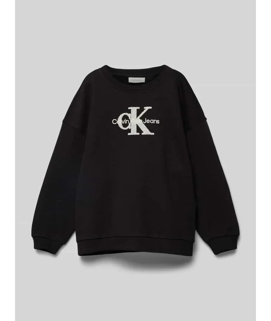 obrazek 1 Bluza o kroju oversized z nadrukiem z logo model ‘TEDDY’