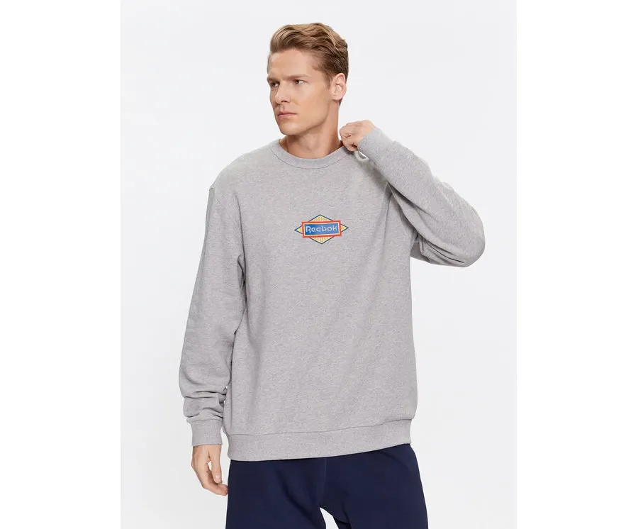 obrazek 1 Reebok Bluza Sporting Goods IM1504 Szary Regular Fit